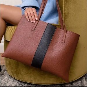 Vince Camuto Vegan Leather Lucky Tote
